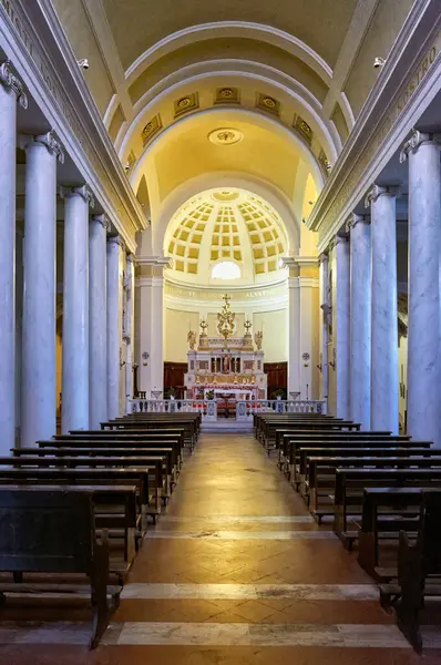 Монтальчино Валь Орча Тоскана Италия Santissimo Salvatore Cathedral Дата 2023 — стоковое фото