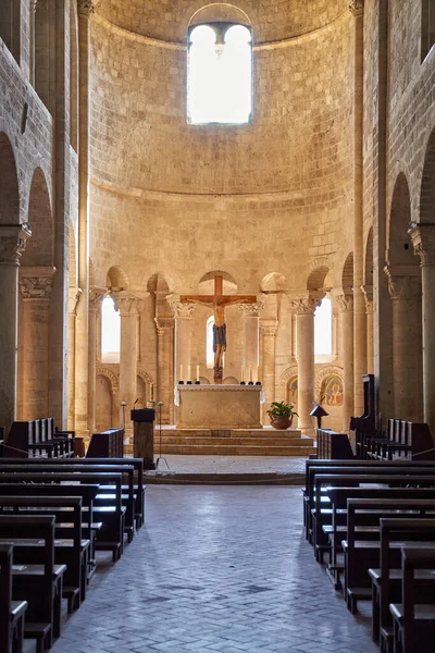 Abadia Sant Antimo Abbazia Sant Antimo Mosteiro Benedectino Montalcino Val — Fotografia de Stock