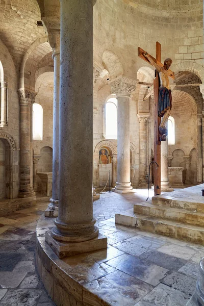 Abadia Sant Antimo Abbazia Sant Antimo Mosteiro Benedectino Montalcino Val — Fotografia de Stock