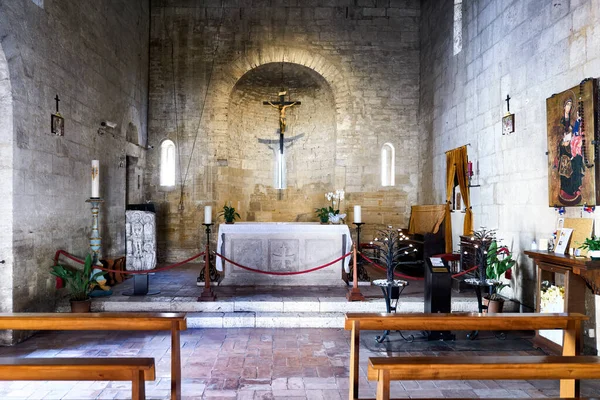 San Quirico Orcia Val Orcia Toscana Itália Igreja Santa Maria — Fotografia de Stock