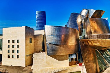 Bilbao Biscay İspanya. Guggenheim Müzesi - Tarih: 31 - 10 - 2023