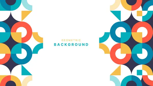 düz renkli geometrik arkaplan