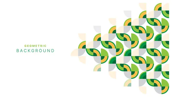 Basit renkli geometrik arkaplan