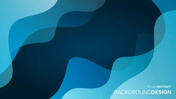 Soyut mavi sıvı dinamik koyu arkaplan