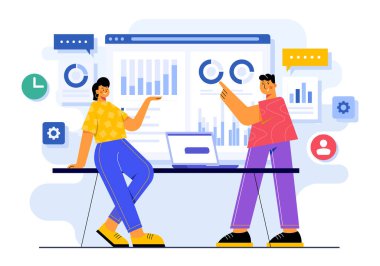 İş planlarını, iş toplantılarını, sunum konferansındaki insanları, proje stratejisini, birlikte çalışan iş adamlarını tartışan iş adamları.,