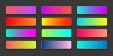 Kapak için soyut arkaplanlara sahip canlı bir gradyan