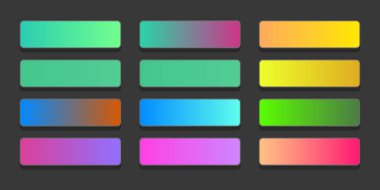 Kapak için soyut arkaplanlara sahip canlı bir gradyan