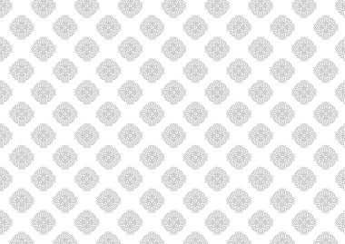 Süslü karalama mandala kusursuz arkaplan