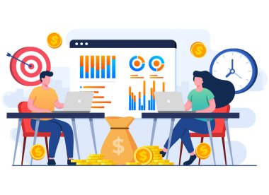 Finansal grafikler, çizelgeler ve şemalar, iş analizi, piyasa araştırması, yatırım ve bütçe planı, piyasa analizleri, istatistikler, dijital iş verileri, iş performansı, mali denetim