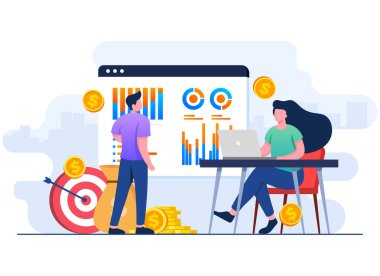 Finansal grafikler, çizelgeler ve şemalar, iş analizi, piyasa araştırması, yatırım ve bütçe planı, piyasa analizleri, istatistikler, dijital iş verileri, iş performansı, mali denetim