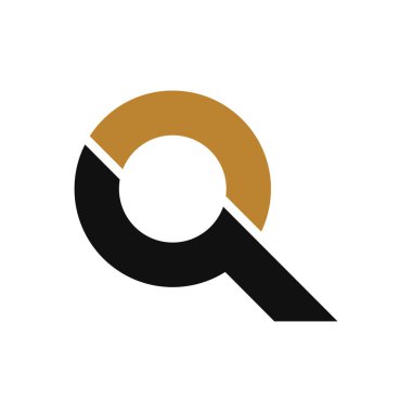 Q harfi logo tasarımı. Yaratıcı Başlangıç Harfi Q Logo Tasarımı
