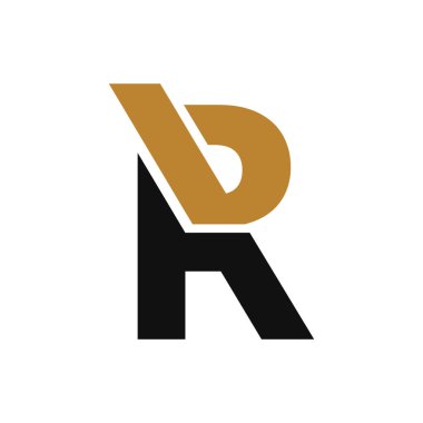 Modern R Logosu Tasarımı. Soyut Başlangıç Harfi R Logo Şablonu