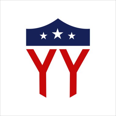 Yurtsever YY Logo Tasarımı. YY Yurtsever Amerikan Siyasi Kampanya Logosu Tasarımı ve herhangi bir ABD Etkinliği.