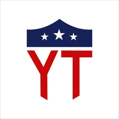 Yurtsever YT Logo Tasarımı. YT Yurtsever Amerikan Siyasi Kampanya Logosu Tasarımı ve herhangi bir ABD Etkinliği.