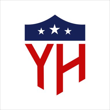 Yurtsever YH logo tasarımı. YH Yurtsever Amerikan Siyasi Kampanya Logosu Tasarımı ve herhangi bir ABD Etkinliği.