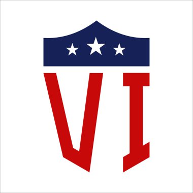 Vatansever VI Logo Tasarımı. VI. Vatansever Amerikan Siyasi Kampanya Logosu Tasarımı ve herhangi bir ABD Etkinliği.