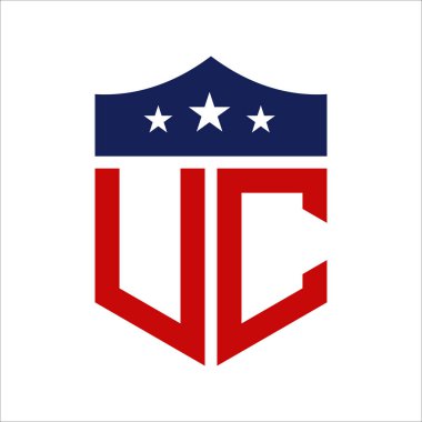 Vatansever UC Logo Tasarımı. UC Vatansever Amerikan Siyasi Kampanya Logosu Tasarımı ve herhangi bir ABD Etkinliği.