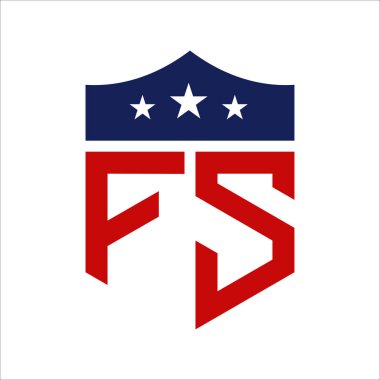 Vatansever FS Logo Tasarımı. FS Vatansever Amerikan Siyasi Kampanyası Logosu Tasarımı ve ABD 'deki herhangi bir etkinlik.