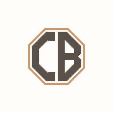 Kurumsal İş Markası Kimliği için Modern Harf CB Logosu. Yaratıcı CB Logo Tasarımı.