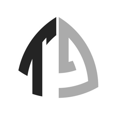 Modern Yaratıcı TJ Logo Tasarımı. Herhangi bir iş ve şirket için TJ Simgesi