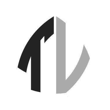 Modern Yaratıcı TV Logosu Tasarımı. Herhangi bir işletme ve şirket için Harf TV Simgesi