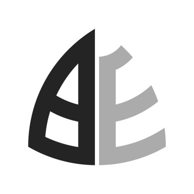 Modern Creative BE Logo Tasarımı. Herhangi bir işletme ve şirket için BE Simgesi