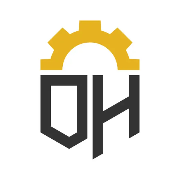 OH Dişli Servis Merkezi, Tamir, Fabrika, Endüstriyel, Dijital ve Mekanik İşler için Logo Tasarımı