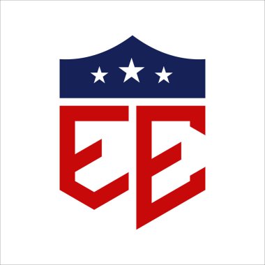 Vatansever EE logo tasarımı. EE Vatansever Amerikan Siyasi Kampanya Logosu Tasarımı ve ABD Etkinliği.