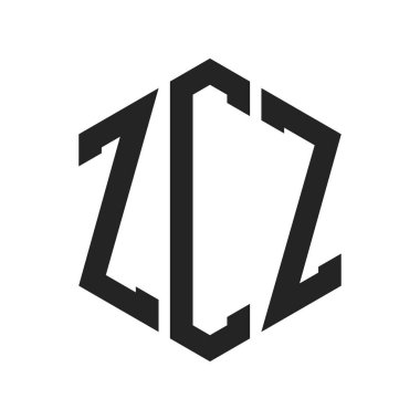 ZCZ Logo Tasarımı. Altıgen şekil kullanan ilk Harf ZCZ Monogram Logosu