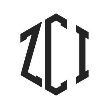 ZCI Logo Tasarımı. Altıgen şekil kullanan ilk Harf ZCI Monogram Logosu