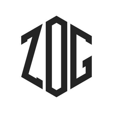 ZOG Logo Tasarımı. Altıgen şekil kullanan ilk ZOG Harfi Monogram Logosu