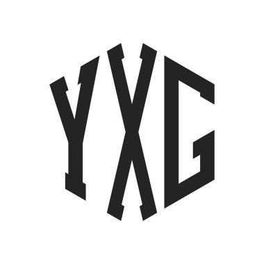 YXG Logo Tasarımı. Altıgen şekil kullanan ilk Harf YXG Monogram Logosu