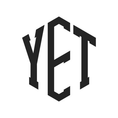 Henüz Logo Tasarımı. Altıgen şekilli ilk Harf Henüz Monogram Logosu