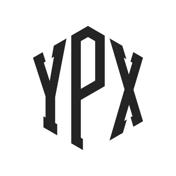 stock vector YPX Logo Design. Initial Letter YPX Monogram Logo using Hexagon shape