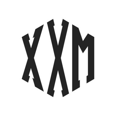 XXM Logo Tasarımı. Altıgen şekil kullanan ilk Harf XXM Monogram Logosu