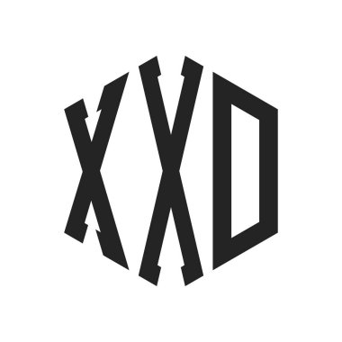 XXD Logo Tasarımı. Altıgen şekil kullanan ilk Harf XXD Monogram Logosu