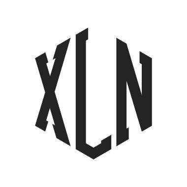 XLN Logo Tasarımı. Altıgen şekil kullanan ilk Harf XLN Monogram Logosu