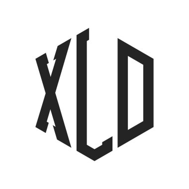 XLD Logo Tasarımı. Altıgen şekil kullanan ilk Harf XLD Monogram Logosu