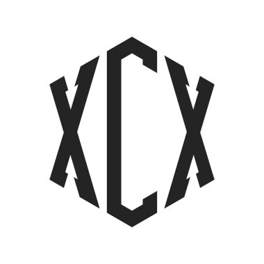 XCX Logo Tasarımı. Altıgen şekil kullanan ilk Harf XCX Monogram Logosu
