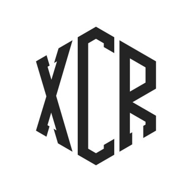 XCR Logo Tasarımı. Altıgen şekil kullanan ilk Harf XCR Monogram Logosu