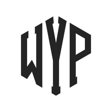WYP Logo Tasarımı. Altıgen şekil kullanan ilk Harf WYP Monogram Logosu