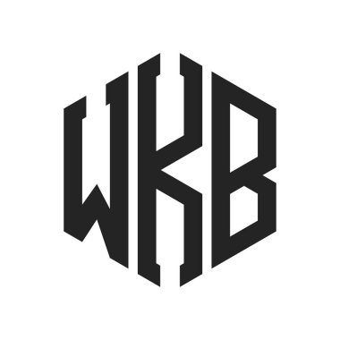 WKB Logo Tasarımı. Altıgen şekil kullanan ilk Harf WKB Monogram Logosu