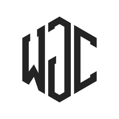 WJC Logo Tasarımı. Altıgen şekil kullanan ilk Harf WJC Monogram Logosu