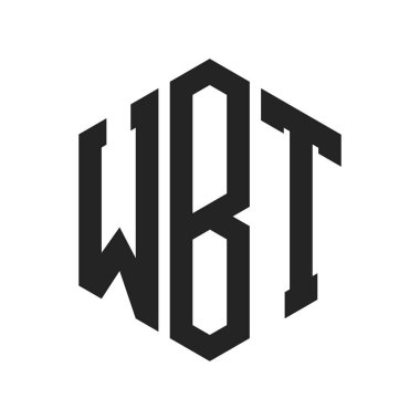 WBT Logo Tasarımı. Altıgen şekil kullanan ilk Harf WBT Monogram Logosu