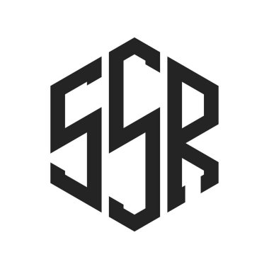 SSR Logo Tasarımı. Altıgen şekil kullanan ilk Harf SSR Monogram Logosu
