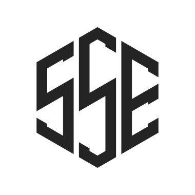 SSE Logo Tasarımı. Altıgen şekil kullanan ilk Harf SSE Monogram Logosu