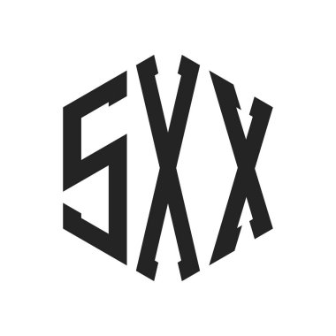 SXX Logo Tasarımı. Altıgen şekil kullanan ilk Harf SXX Monogram Logosu