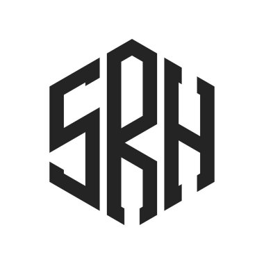 SRH Logo Tasarımı. Altıgen şekil kullanan ilk Harf SRH Monogram Logosu