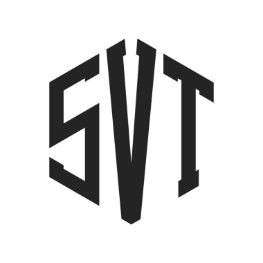 SVT Logo Tasarımı. Altıgen şekil kullanan ilk Harf SVT Monogram Logosu