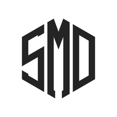 KİS Logo Tasarımı. Altıgen şekil kullanan ilk Harf SMD Monogram Logosu